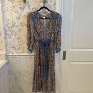 Shoshanna Boho Paisley Maxi Dress – Size 2